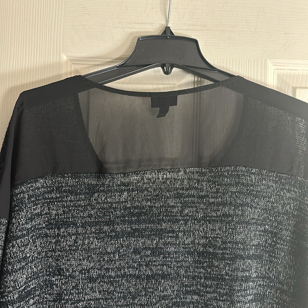 Mossimo mixed material knit top size XL - Picture 7 of 9